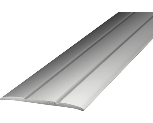 Prinz Übergangsprofil Alu silber selbstklebend 38 x 2,5 x 1000 mm Bodenprofil aus Metall