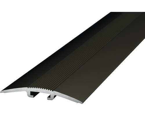 Prinz D.O.S. Übergangsprofil Alu bronze 40 x 1000 mm Aluminium Übergangsprofil mit geriffelter Oberfläche