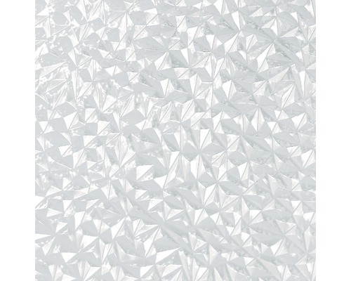 Acrylglasplatte 6x950x1900 mm Cristall grob klar Strukturglas mit geometrischem Muster