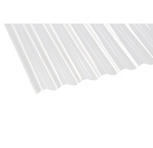 PVC Wellplatte Sinus 76/18 Glasklar 2000 x 900 x 0,8 mm-thumb-0