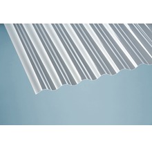 PVC Wellplatte Sinus 76/18 Glasklar 2000 x 900 x 0,8 mm-thumb-2