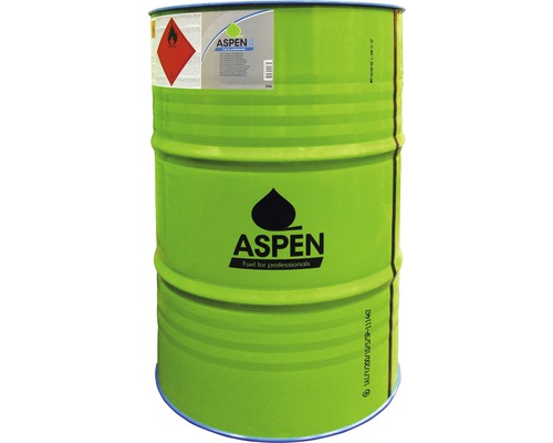 Alkylatbenzin Aspen 4-Takt, 200 L für Gartenmaschinen