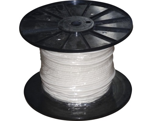 Kabeltrommel mit weißem Kabel