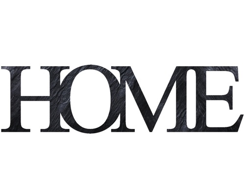 3D Schriftzug Home 25x70 cm
