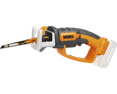 Akku-Handsäge Quiksaw WORX 20V WG894E.9, ohne Akku und Ladegerät Worx Akku-Fuchsschwanzsäge mit Sägeblatt für Holz