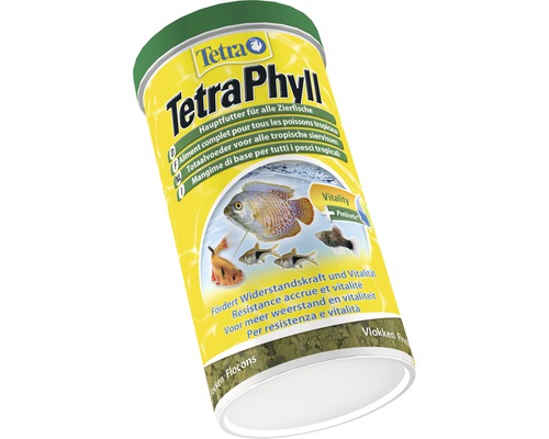 Tetra TetraPhyll Hauptfutter für alle Zierfische