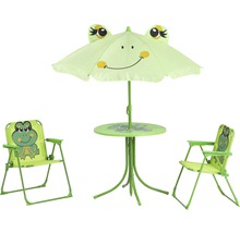 Kinder Gartenmöbelset Siena Garden Frosch Textil 2-Sitzer 4-teilig-thumb-0