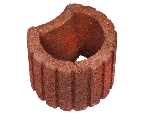 Pflanzring LusoFlor® rot 30 cm x 25 cm x 20 cm Pflanzring aus Beton