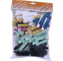 Packung Nivellierkeile in verschiedenen Stärken