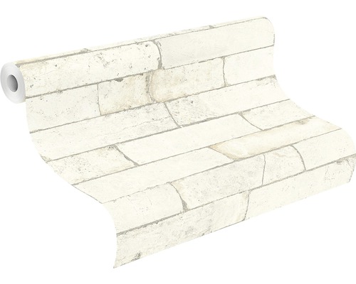 Tapetenrolle mit Mauerwerk Muster