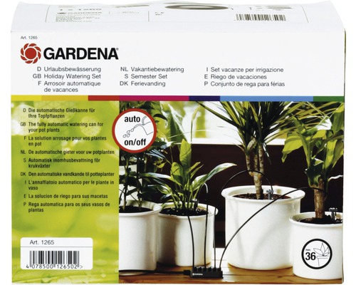Gardena Urlaubs-Bewässerungsset für bis zu 36 Topfpflanzen