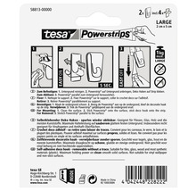 tesa Powerstrips Transparent Deco Haken L 2 Stück-thumb-2