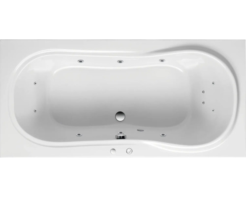 Whirlpool OTTOFOND Tivoli 90 x 190 cm weiß glänzend 57470 Whirlpool OTTOFOND Tivoli 90 x 190 cm weiß glänzend 57470