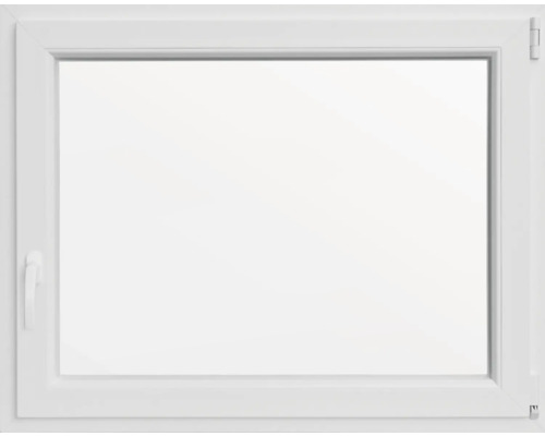 Kellerfenster Dreh-Kipp Kunststoff RAL 9016 verkehrsweiß 800x600 mm DIN Rechts (2-fach verglast)-0