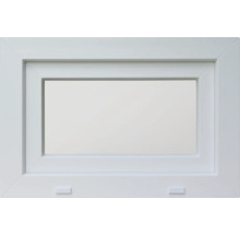 Kellerfenster Dreh-Kipp Kunststoff RAL 9016 verkehrsweiß 600x400 mm DIN Links (2-fach verglast)-thumb-4