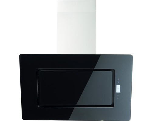 Wandhaube aus Edelstahl und Glas für die Küche