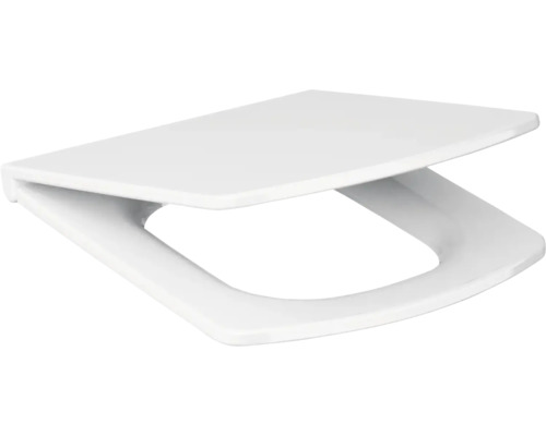 WC-Sitz Easy weiß mit Absenkautomatik Toilettendeckel aus Kunststoff
