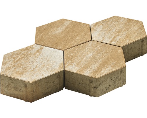 Sechseckige Betonpflastersteine für den Außenbereich