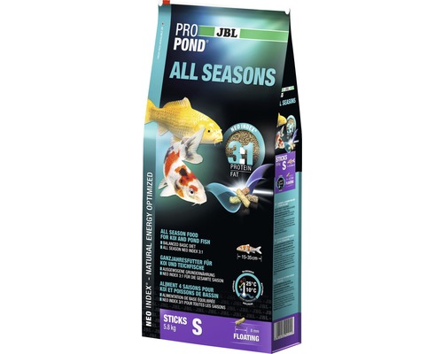 Futtersticks JBL ProPond All Seasons Gr. S 5,8 kg