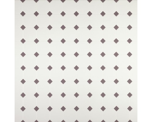 Fliesenmuster mit Quadraten und Rauten für Bodenbeläge