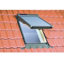 Netzmarkise FAKRO AMZ Solar graphitgrau solarbetrieben 78x98 cm (05)-thumb-1