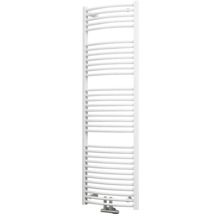 SCHULTE Badheizkörper München rund 1575x500 mm weiß mit Mittelanschluß