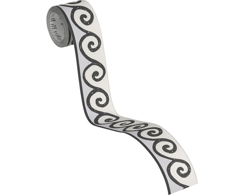 Dekorative Bordüre mit Spiralmuster auf Rolle