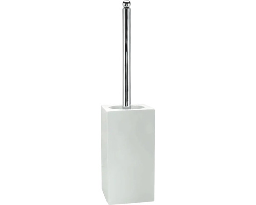 WC-Bürstengarnitur spirella Quadro weiß