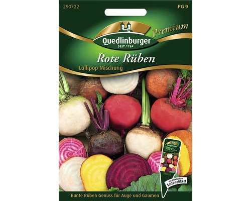 Rote Rüben Lollipop Mischung Quedlinburger Gemüsesamen
