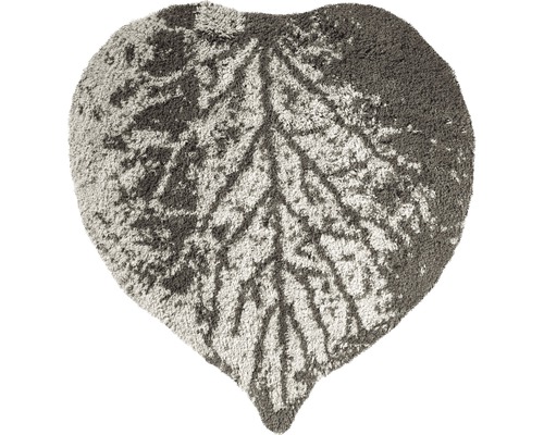 Badteppich spirella Trace 70 x 78 cm taupe