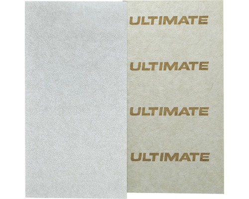 Dämmmatte mit Schriftzug