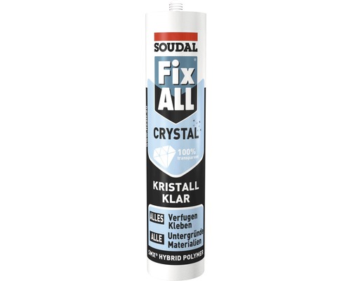 Soudal Fix ALL Crystal Montagekleber transparent 300 g