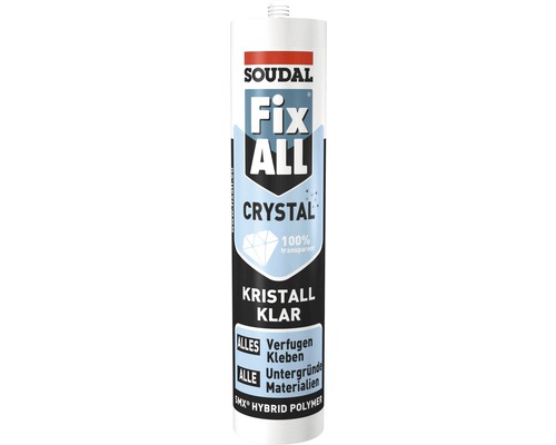 Soudal Fix ALL Crystal Montagekleber transparent 300 g-0