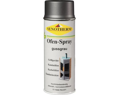 Ofenspray Senotherm bis 500° C 400 ml Gussgrau Ofenspray Senotherm bis 500° C 400 ml Gussgrau