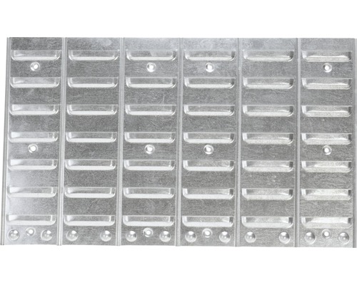 Metall-Schlitzwand für Sichtboxen Gr. 1-4