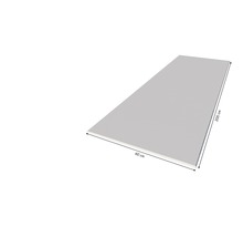 Knauf Palette Gipskarton Standardplatte GKB 2000 x 600 x 12,5 mm Pal = 60 St-thumb-2