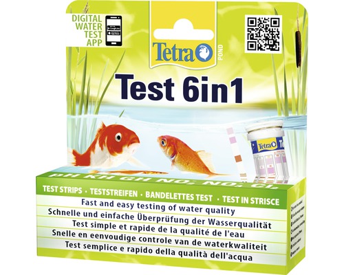 Wassertest TetraPond Test 6 in 1