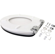 Toilettensitz mit Befestigungsmaterial