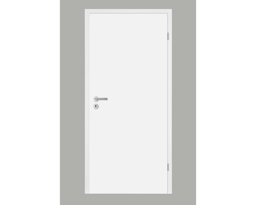 Zimmertür Pertura Yori CPL weiß (ähnlich RAL 9010) 98,5x198,5 cm Rechts