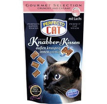 Katzensnack PERFECTO CAT Knabber-Kissen Lachs 50 g-thumb-0