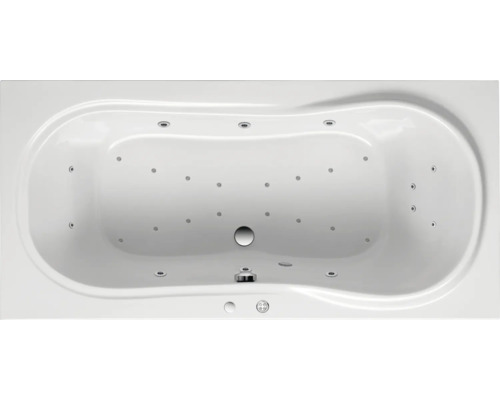 Whirlpool OTTOFOND Tivoli 90 x 190 cm weiß glänzend 58470 Whirlpool OTTOFOND Tivoli 90 x 190 cm weiß glänzend 58470
