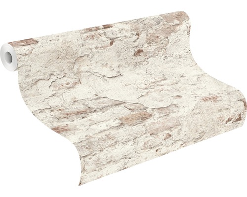 Tapetenrolle mit Backsteinmuster