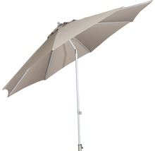 Quadratischer Sonnenschirm mit mittigem Mast