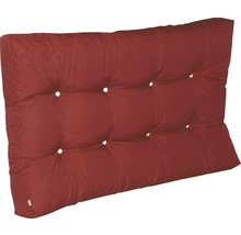 Palettensitzkissen mit Flockenfüllung 120 x 80 cm bordeaux