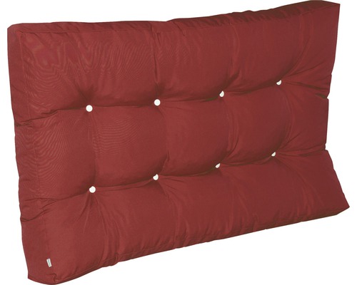 Palettensitzkissen mit Flockenfüllung 120 x 80 cm bordeaux