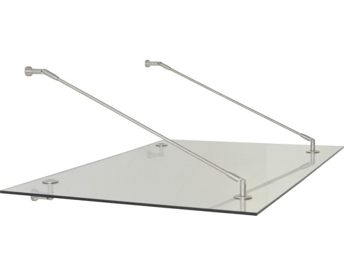 ARON Vordach Trasparo 150x90 cm VSG transparent