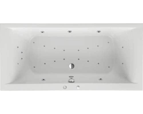 Whirlpool OTTOFOND Wistula 90 x 190 cm weiß glänzend 58670 Whirlpool OTTOFOND Wistula 90 x 190 cm weiß glänzend 58670