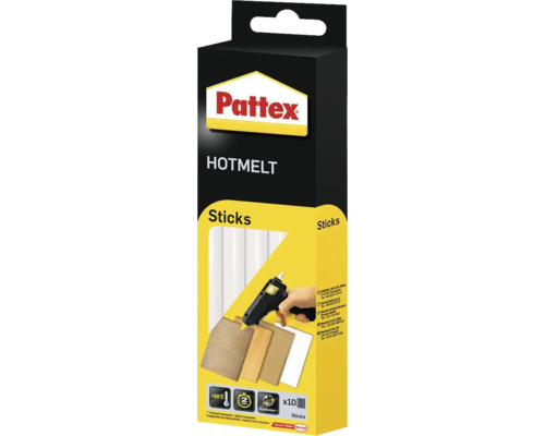 Pattex Hotmelt Heißklebesticks 10 Stück Pattex Hotmelt Heißklebesticks 10 Stück