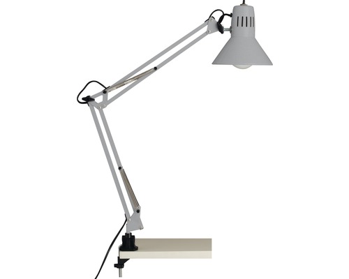 Bürolampe 1-flammig H 700 mm Hobby silber | HORNBACH | Tischlampen