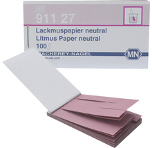 Lackmuspapier neutral, 100 Stück